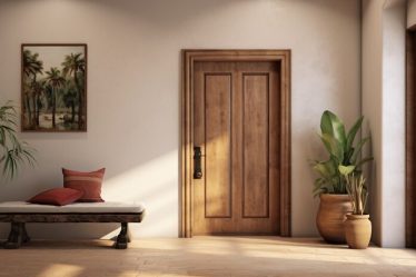 Tipos de portas de madeira