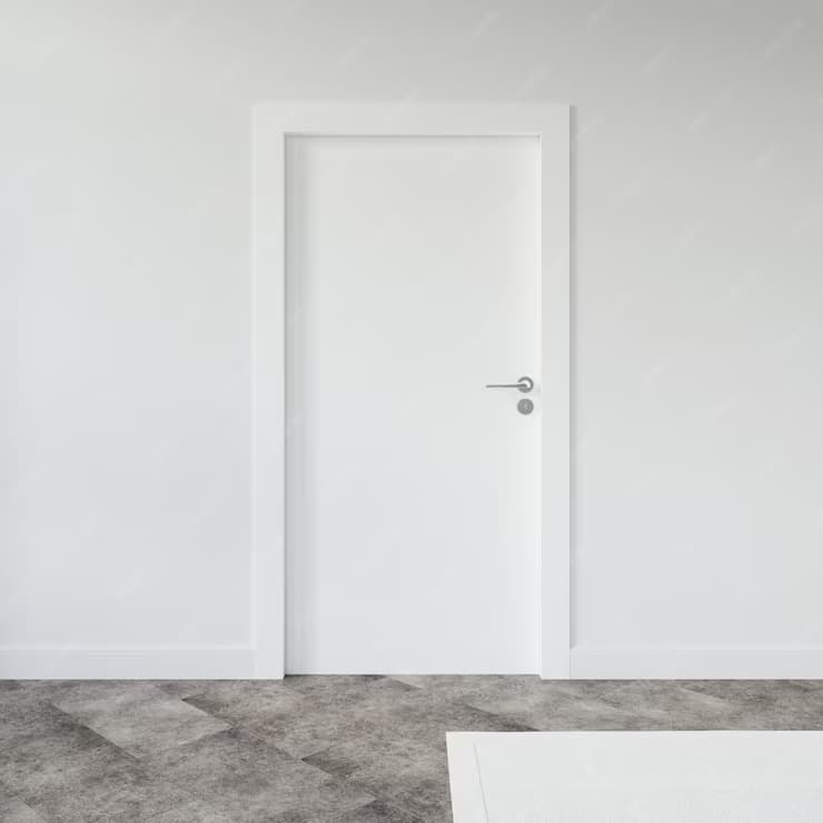 Porta branca lisa: a escolha perfeita para ambientes modernos