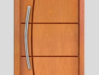 Porta frisada de madeira: conheça os modelos da Polly Madeiras